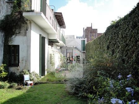 The garden at the house in Palermo