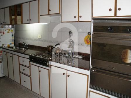 THE KITCHEN at the apartment in Belgrano