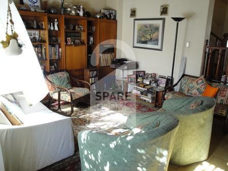The living room at the house in Núñez