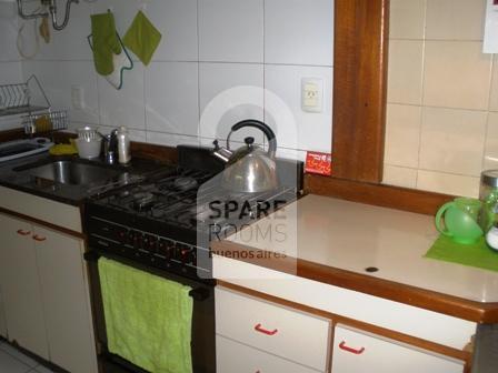 THE KITCHEN at the apartment in Recoleta