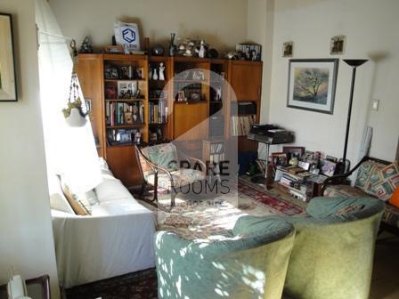 The living room at the house in Núñez