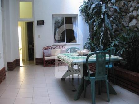 The living-room at the house in Palermo