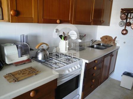 The kitchen at the apartment in Belgrano