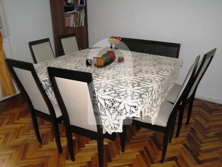 The dining room at the apartment in Recoleta 