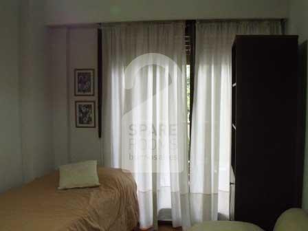La habitación en el departamento en Palermo