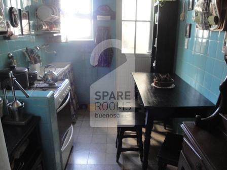 the kitchen at the apartment in Congreso