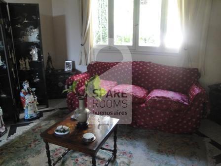 EL living room en la casa en Belgrano