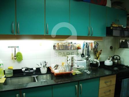 The Kitchen at the apartment in Belgrano