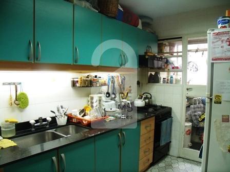 La cocina del departamento en Belgrano