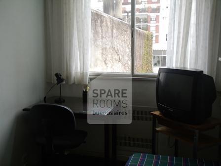 The room at the apartment in Belgrano