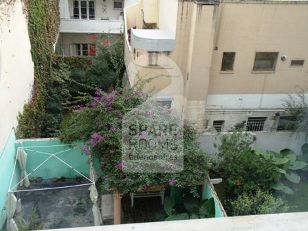 The view of the room at the apartment in Belgrano