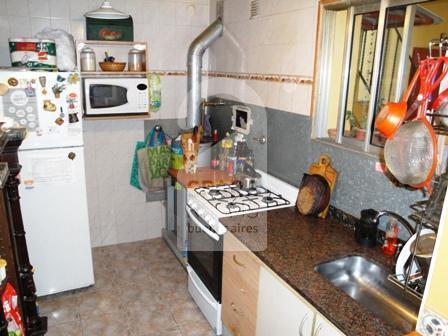 The kitchen at the house in Balvanera