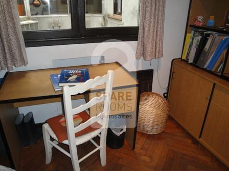 The room at the apartment in Belgrano