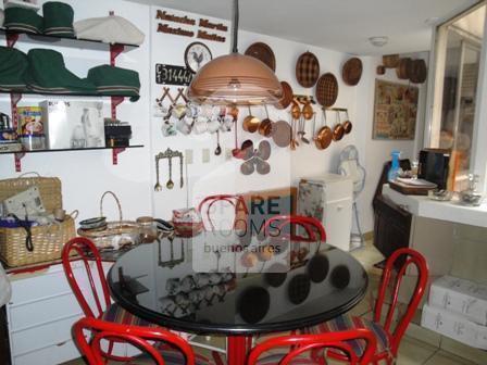 The kitchen at the apartment in Belgrano