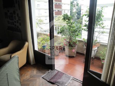 The living-room at the apartment in Belgrano