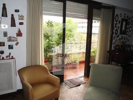 The living-room at the apartment in Belgrano