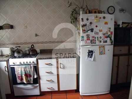 The kitchen at the house in Caballito