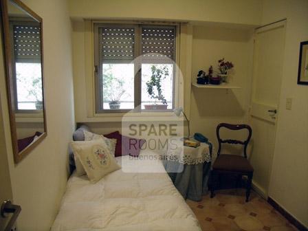 La habitación en el departamento en Balvanera
