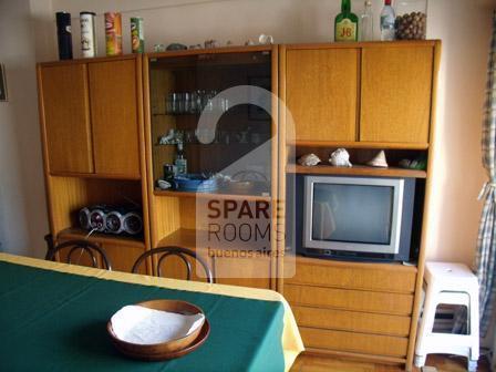 The dinning room at the apartment in Almagro