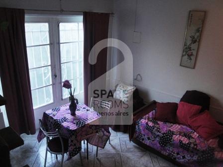 The room at the house in Belgrano