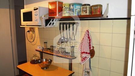 Kitchen at the apartment in Almagro