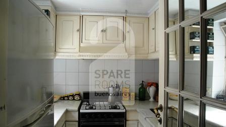 The kitchen at the apartment in Downtown/Retiro