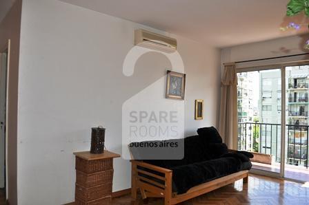 Living room in the apartment at Nuñez