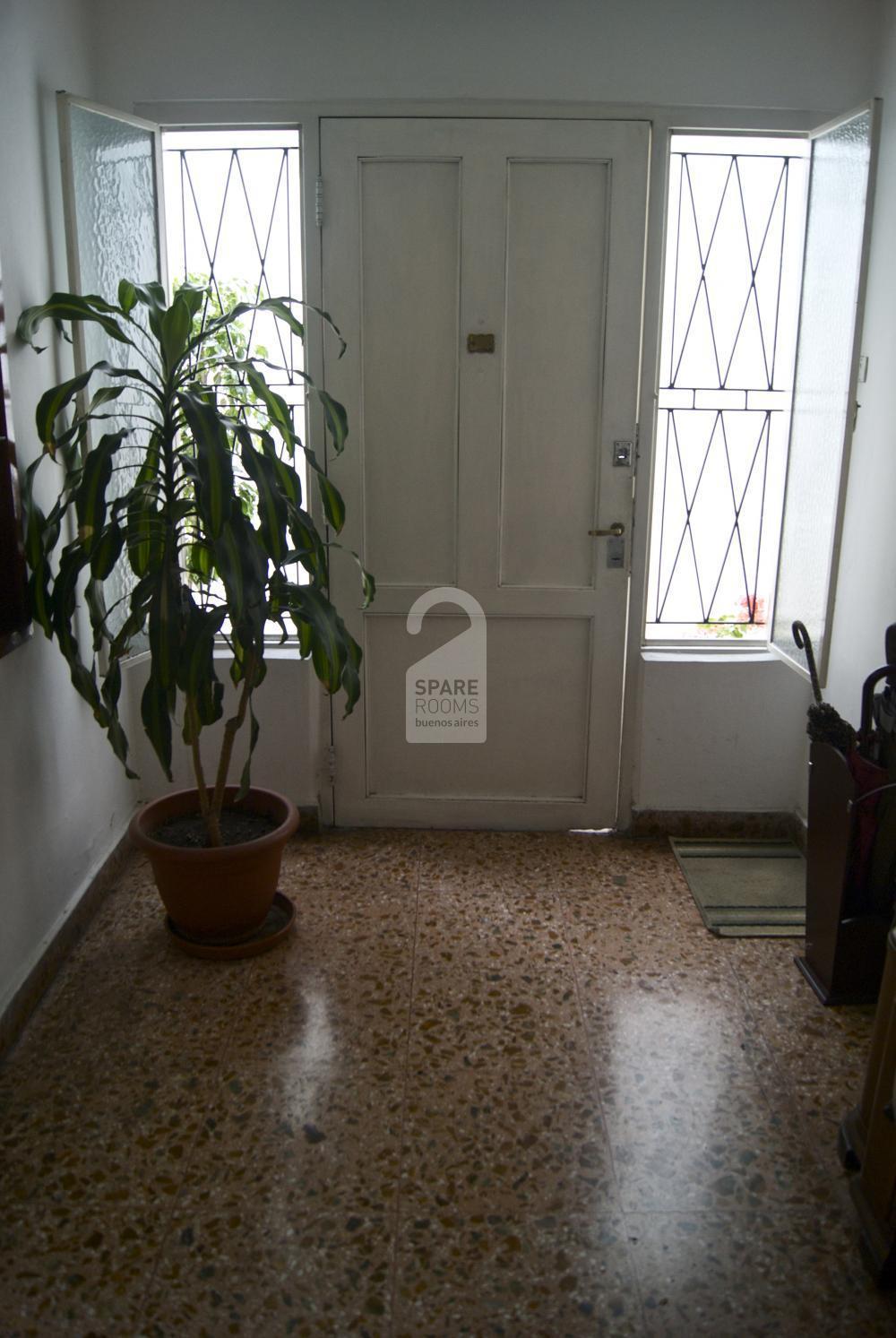 The entrance of the apartment of Palermo Soho