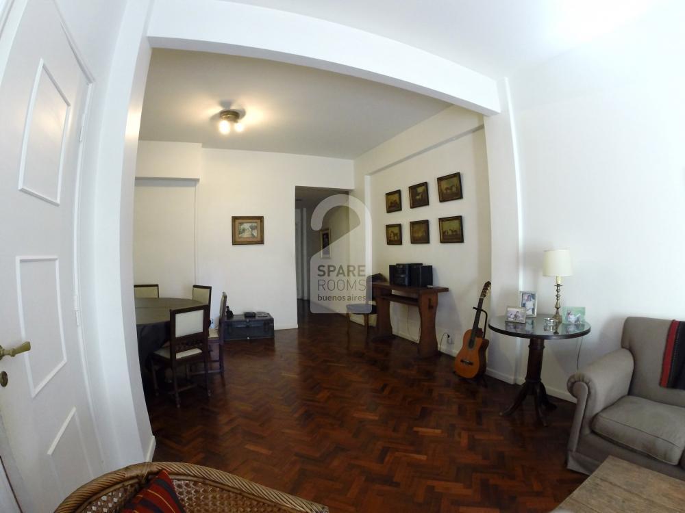 The living room of Recoleta apartment
