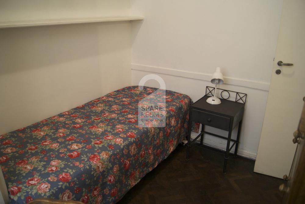 The room of the apartment of Recoleta