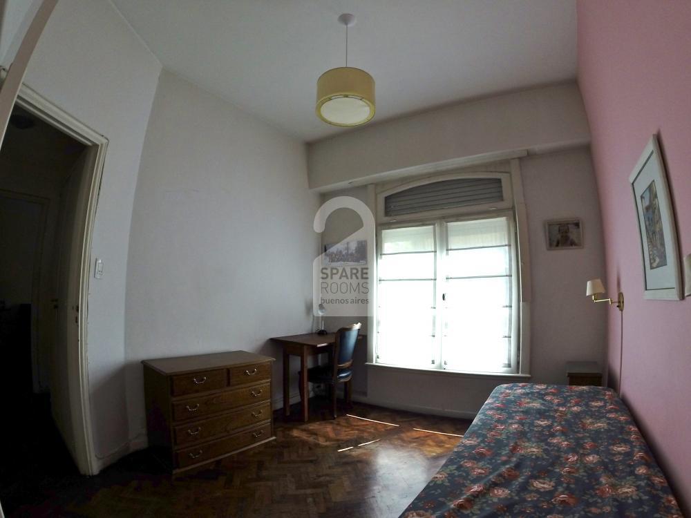The room of the apartment of Recoleta