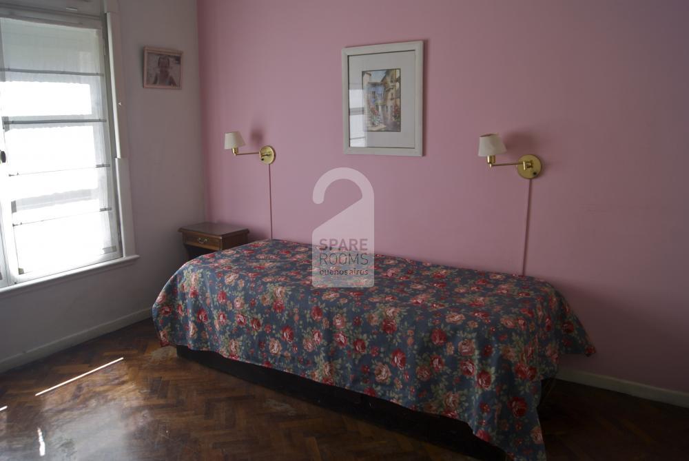 The room of the apartment of Recoleta