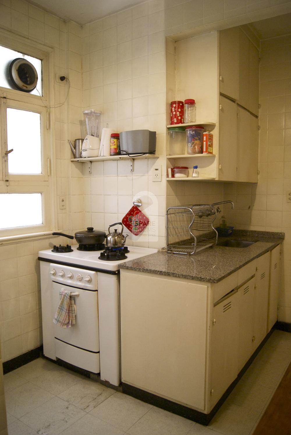 Cocina en el departamento  de Recoleta