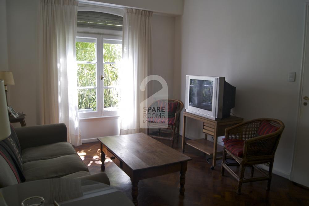 The living room of Recoleta apartment