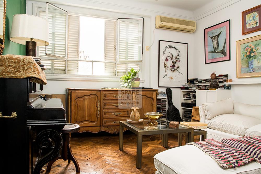 Living room at Recoleta