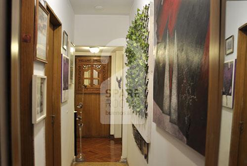 View of the entrance hall to the apartment.