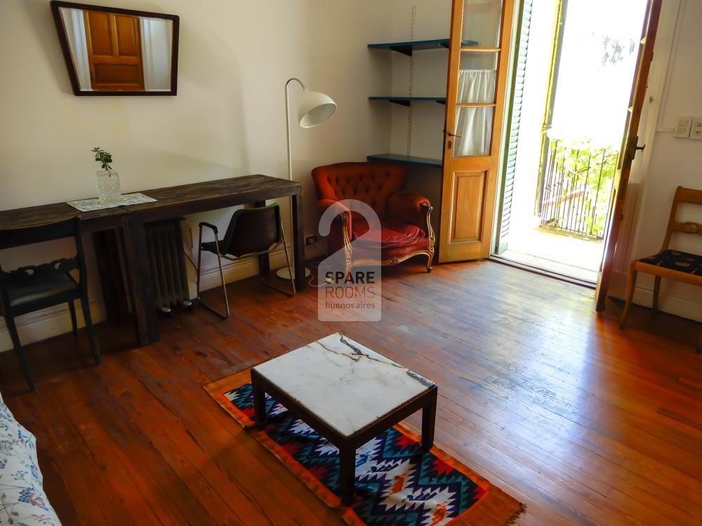 The bedroom in San Telmo