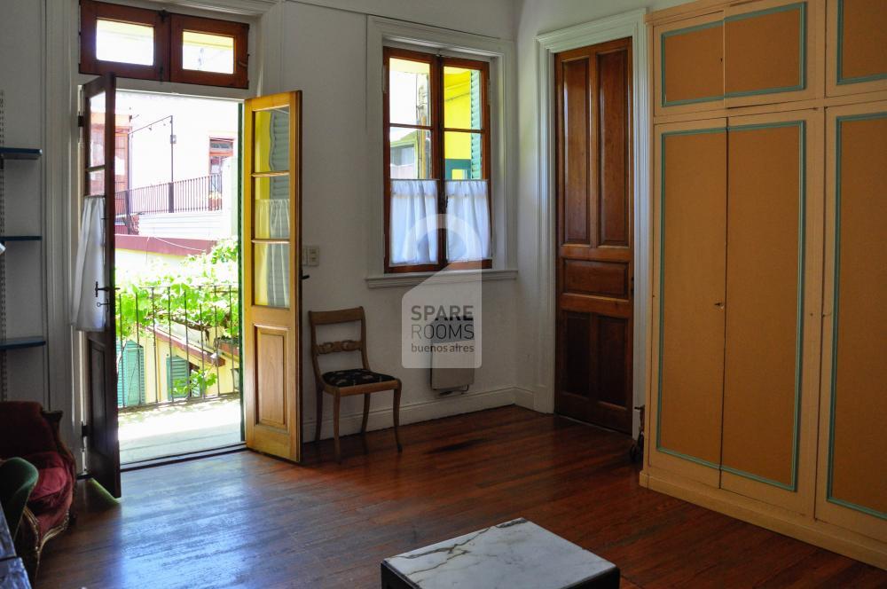 The bedroom in San Telmo