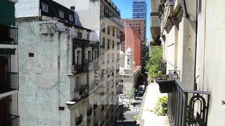 The balcony view at the apartment in Downtown/Retiro