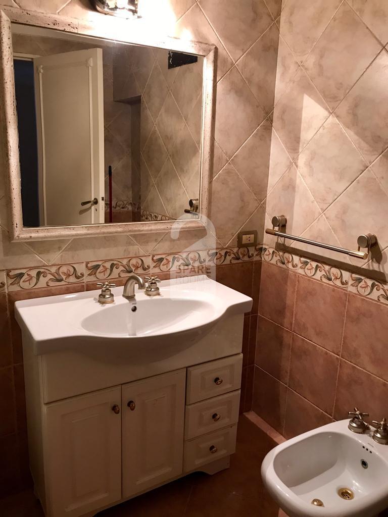 The shared bathroom