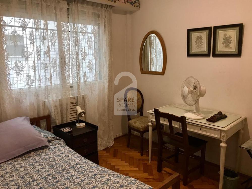 The bedroom in Recoleta