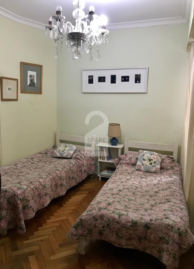 The bedroom in Recoleta
