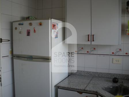 THE KITCHEN at the apartment in Palermo