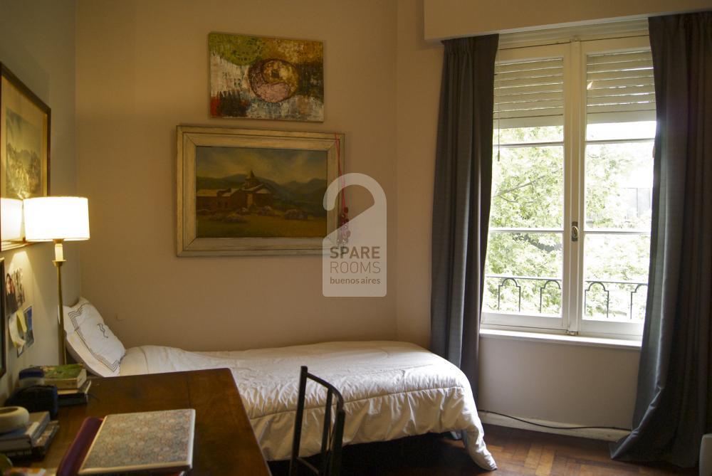 The room at the apartment in Recoleta