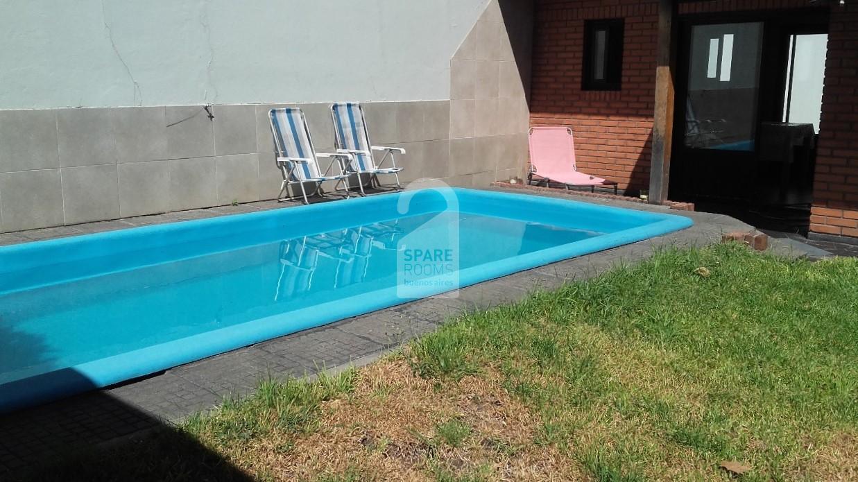 The swimming pool