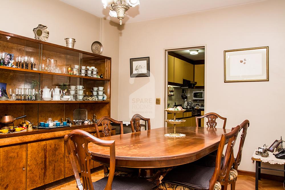 Dining room at Recoleta apartment 