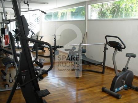 THE GYM at the apartment in Belgrano