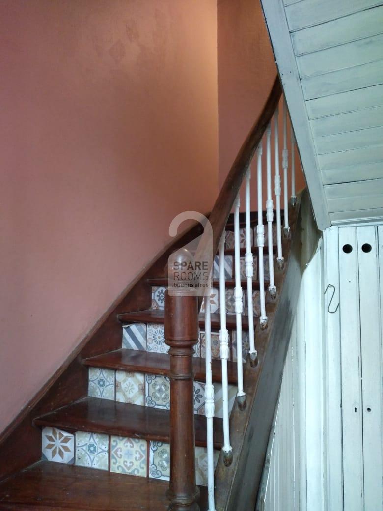 Staircase to the bedroom