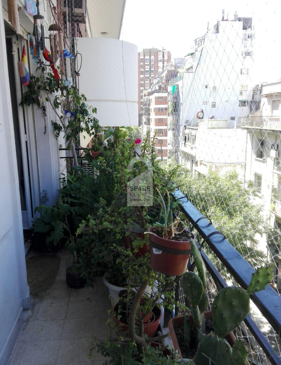 EL BALCON en el departamento en Palermo