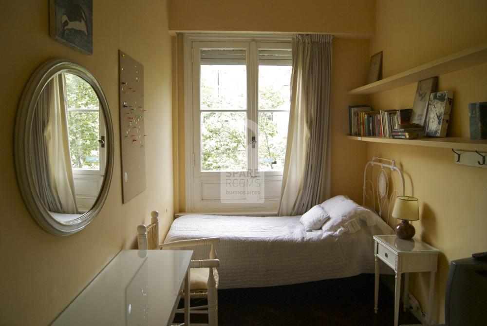 The room at the apartment in Recoleta 